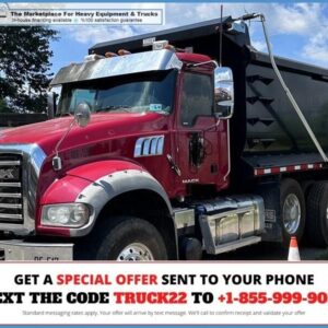 USD $140,000 | 2018 MACK GRANITE GU713 | MACK MP8 425 | ALLISON 6 SPEED AUTOMATIC | STONE MOUNTAIN, GEORGIA | AVAILABLE NOW