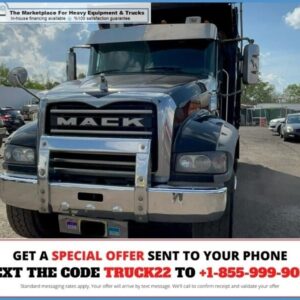 USD $127,500 | 2019 MACK GRANITE GU713 | MP8 505 | M DRIVE AUTOMATIC | NEWARK, NEW JERSEY | AVAILABLE NOW