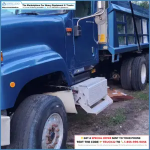 2013 truck with caterpillar engine. featured image