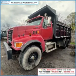 2001 truck with caterpillar engine. featured image