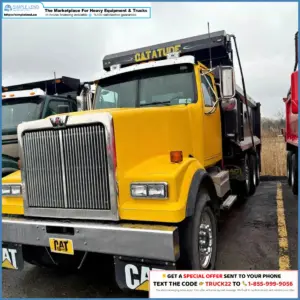 2017 truck with caterpillar engine. featured image