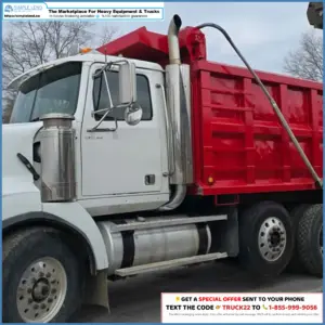 2005 truck with caterpillar engine. featured image